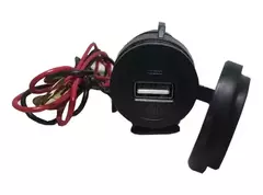 Cargador Puerto Usb Hembra + Soporte Metal