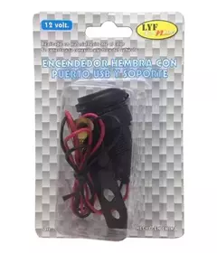 Cargador Puerto Usb Hembra + Soporte Metal - comprar online