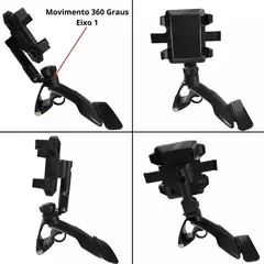 Imagen de Soporte De Celular Plancha Gps Giro 360º