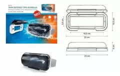 Tapa Frente De Stereo Vhf Tipo Burbuja - SILBECO