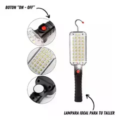 Linterna Portátil Led 12v C/Gancho en internet