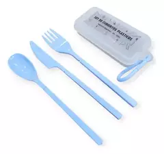 Juego Cubiertos Plásticos Desmontables - SILBECO
