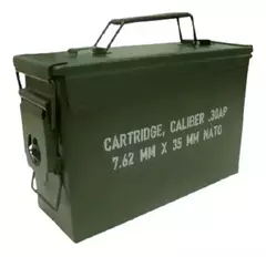 Caja Militar Metálica Chica - comprar online