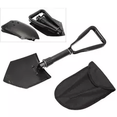 Pala Plegable Waterdog Dentada 60cm + Funda - comprar online