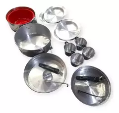 Marmita 4 Pers 17 Piezas Con Bolso - comprar online