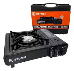 Anafe Portátil Maletin - Gas Butano Brogas 1 Hornalla - comprar online