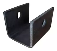Soporte De Elástico Manopla Trailer Ancho 50 Chapa 3/16 - SILBECO