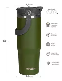 Vaso Waterdog Termico - Zumo 900 - SILBECO