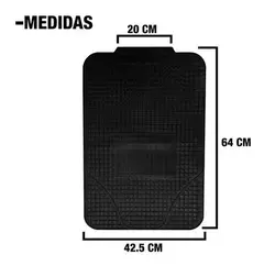 Juego Cubre Alfombras Para Auto Universal 4 Piezas - SILBECO