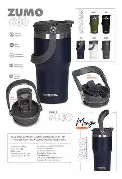Vaso Waterdog Termico - Zumo 600 en internet