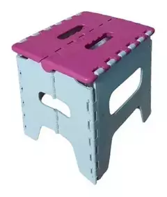 Banquito Plástico Plegable Bajo 100 Kgs - SILBECO