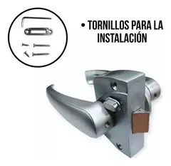 Imagen de Cerradura para puerta baño con picaporte