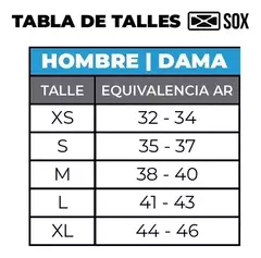 Imagen de Pack 3 Pares De Medias Deportivas Sox