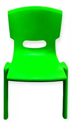 Silla Plástica Apilable Niños X 10 - comprar online