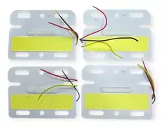 Pack X4 Faros Laterales Blanco 24v 10.5x8cm - SILBECO
