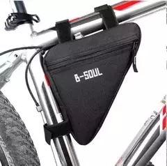Bolso Alforja Triangular Para Cuadro Bicicleta