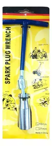 Sacabujia Saca Bujias En T Articulada 16mm - comprar online