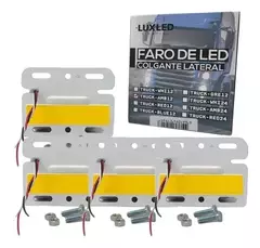 Pack X4 Faros Laterales Ambar 12v 10.5x8cm en internet