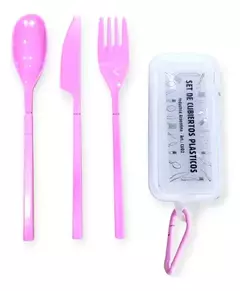 Juego Cubiertos Plásticos Desmontables - comprar online