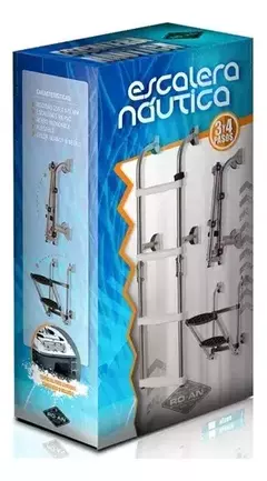 Escalera Nautica Plegable 3 Escalones - SILBECO