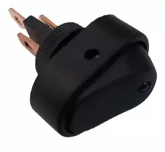 Llave Tecla 12v16a Interruptor 1 Punto Led Oval en internet