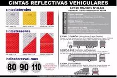 Cinta Reflectiva Amarilla X Metro Ancho 5 Cm - SILBECO
