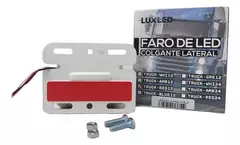 Pack X4 Faro Lateral Led Rojo 12v - comprar online