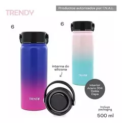Botella Térmica 500ml Trendy - SILBECO
