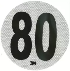 Logo Reflectivo 3m Velocidad Máx. - comprar online