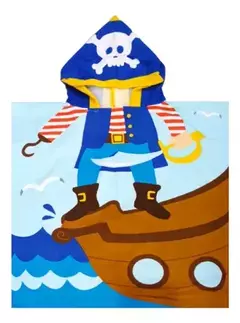 Poncho De Toalla Infantil - comprar online