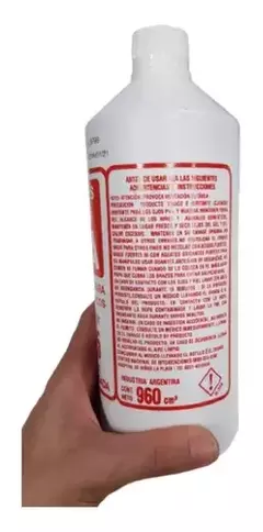 Líquido Químico Disgregante Bactericida Para Inodoro Portátil en internet