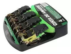 Cinta De Amarre Con Criquet 1 X 5 Mts 800 Kg X 4