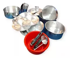 Marmita 6 Pers 22 Piezas Con Bolso - comprar online
