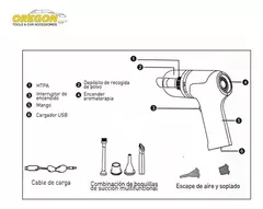 Aspiradora Inalámbrica Portátil Usb 4en1 - comprar online