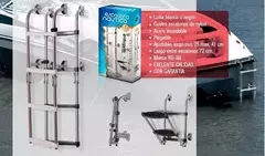 Imagen de Escalera Plegable Náutica 4 Escalones