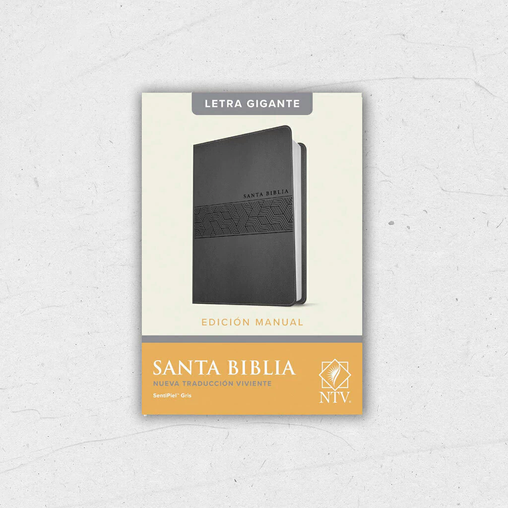 BIBLIA NTV LETRA GIGANTE EDICIÓN MANUAL VARIOS COLORES