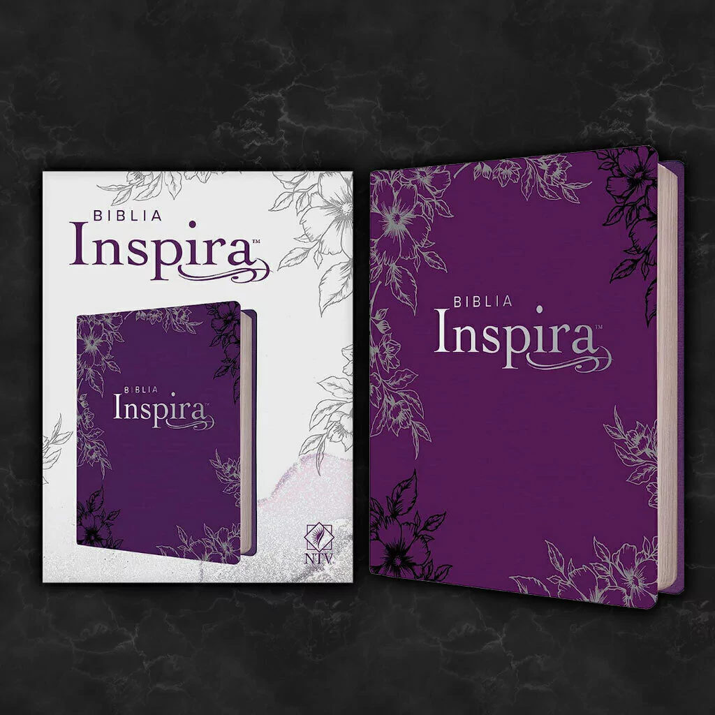 BIBLIA NTV INSPIRA TAPA DURA MORADA