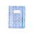 Cuaderno tapa soft celeste mosaico - comprar online
