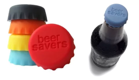 Beer Saver para tapar las botellas de cerveza!