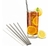 Set Bombillas x4 de vidrio + limpiador