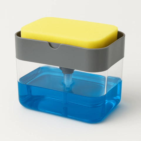 Dispenser de detergente con esponja - comprar online