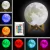 Lampara Luna 15 cm con control remoto y 12 colores en internet