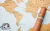 Mapa para raspar los lugares del mundo que ya visitaste ! en internet
