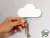 Porta llaveros nube imantada - comprar online