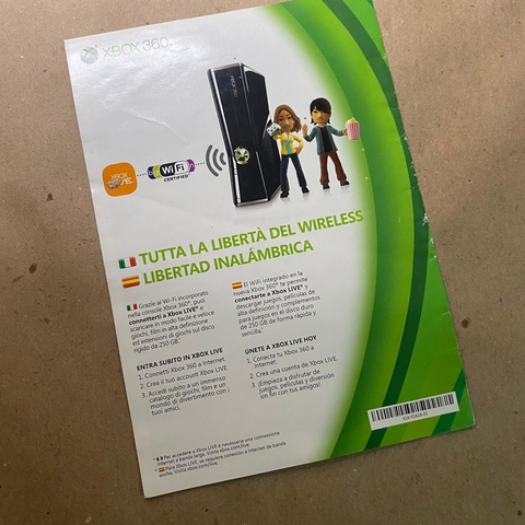 Folleto Xbox 360