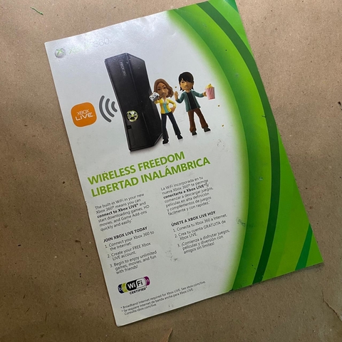 Folleto Xbox 360