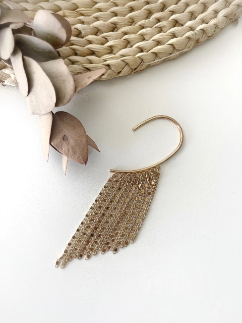 Solitario Cadenas Dorado