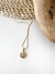Collar San Benito Acero Dorado - comprar online