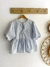 Blusa Liguria Rayada Celeste - comprar online