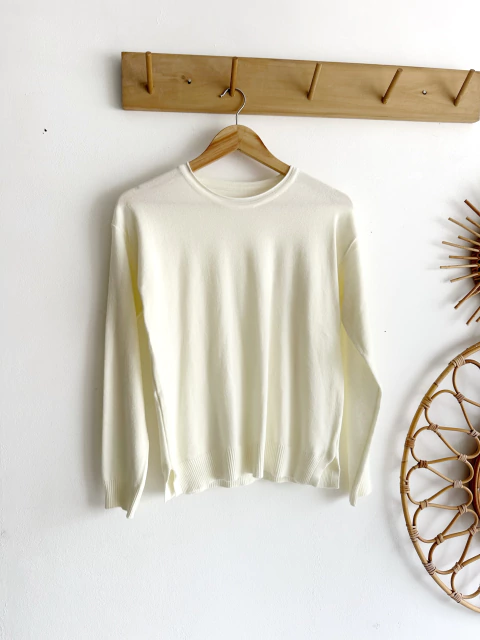 Sweater Virginia Manteca - comprar online